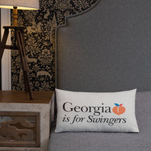 Load image into Gallery viewer, Georgia Swingers Pillow