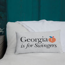 Load image into Gallery viewer, Georgia Swingers Pillow