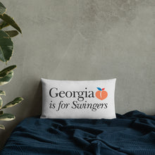 Load image into Gallery viewer, Georgia Swingers Pillow