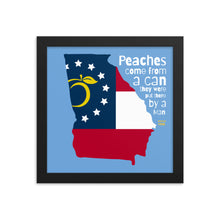 Load image into Gallery viewer, Georgia Peach poster
