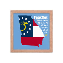 Load image into Gallery viewer, Georgia Peach poster