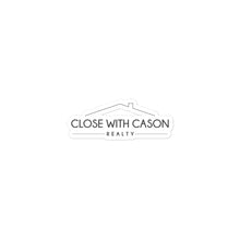 Load image into Gallery viewer, Close with Cason stickers
