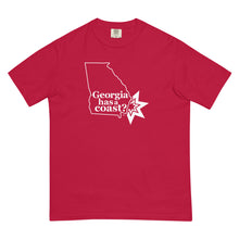 Load image into Gallery viewer, GA Coast Comfort Colors White Outline