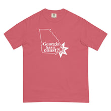 Load image into Gallery viewer, GA Coast Comfort Colors White Outline