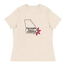 Load image into Gallery viewer, GA Coast Womens Black Outline