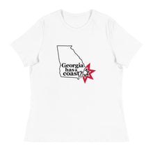 Load image into Gallery viewer, GA Coast Womens Black Outline