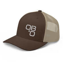 Load image into Gallery viewer, OBO Corner Logo Trucker Hat