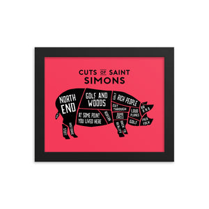 Cuts of St. Simons Poster