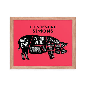 Cuts of St. Simons Poster