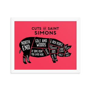 Cuts of St. Simons Poster